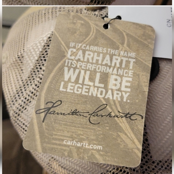 Carharrt Tan Hat Since 1889 One Size Fits All - Picture 14 of 15